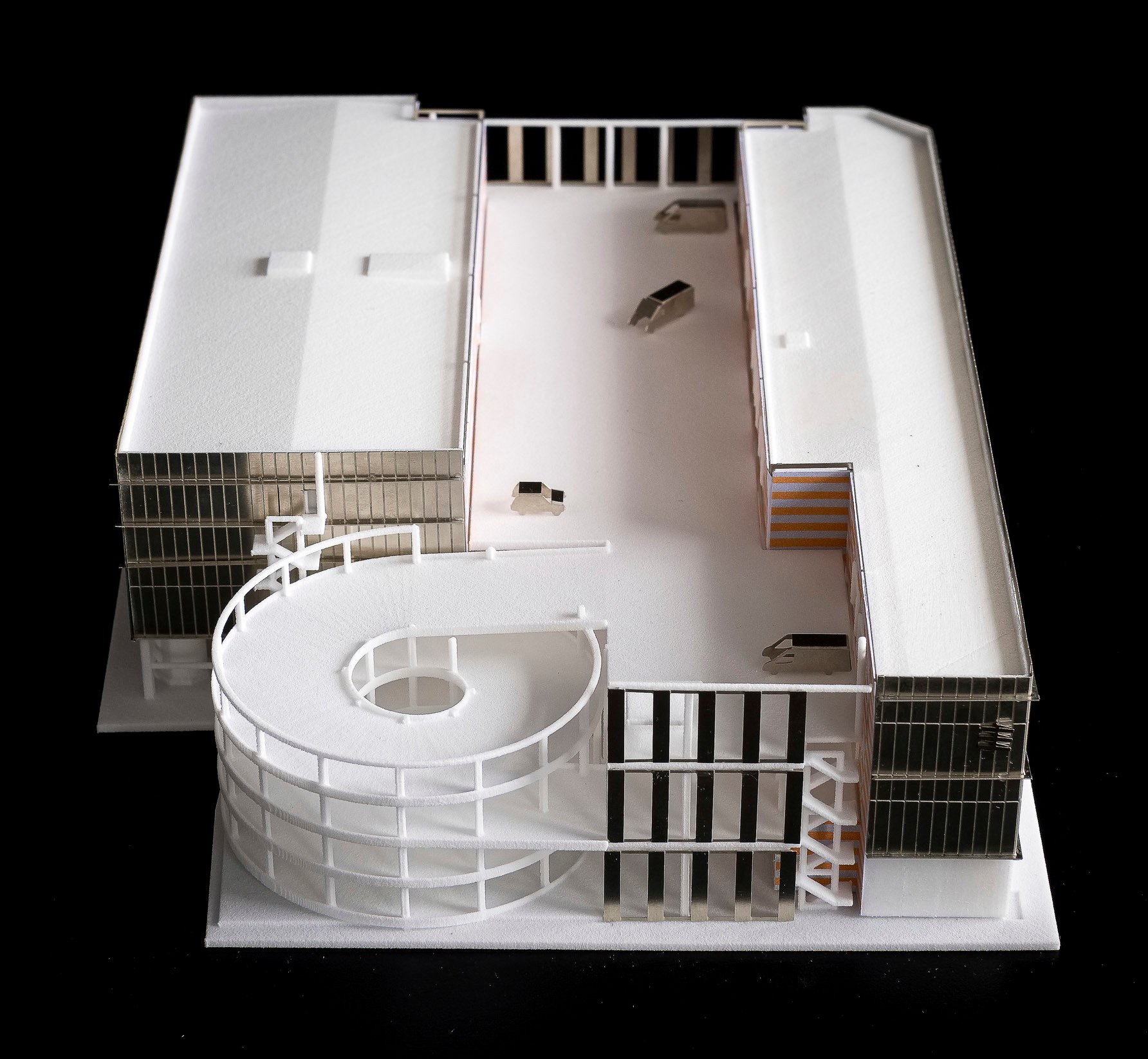 Barking Industria designed by Haworth Tompkins Model 01