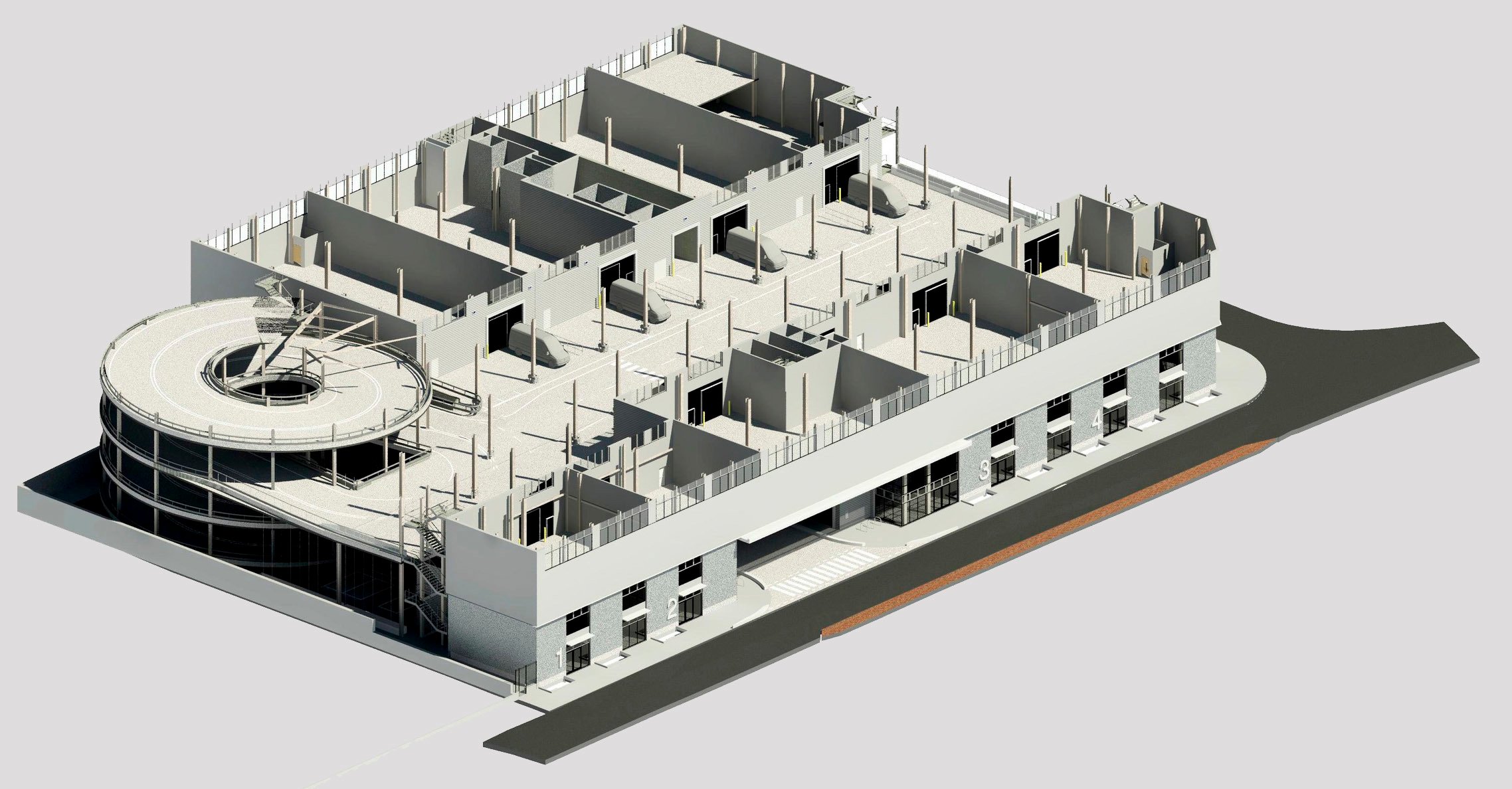 Barking Industria designed by Haworth Tompkins Plan 01