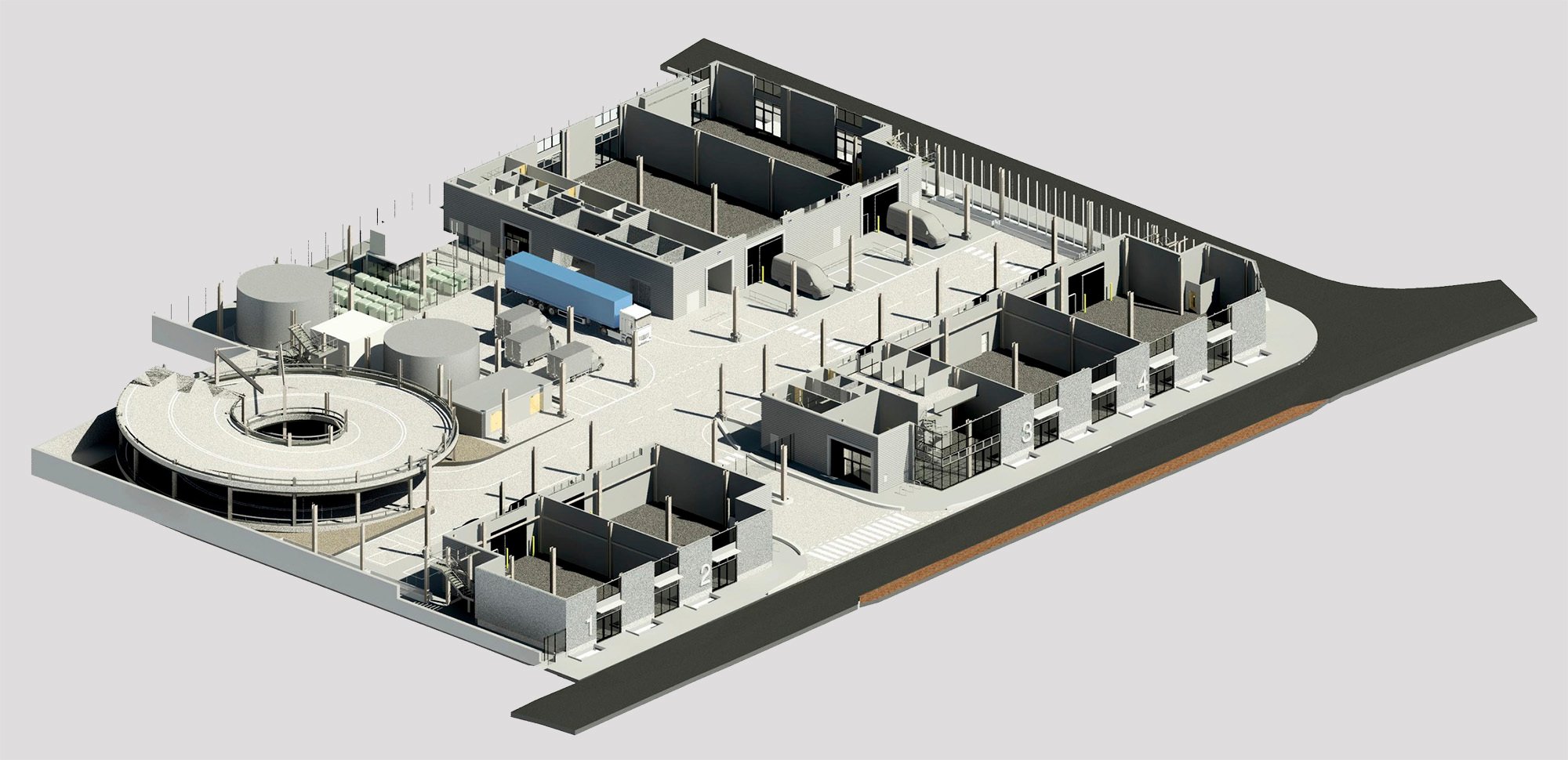 Barking Industria designed by Haworth Tompkins Plan 02