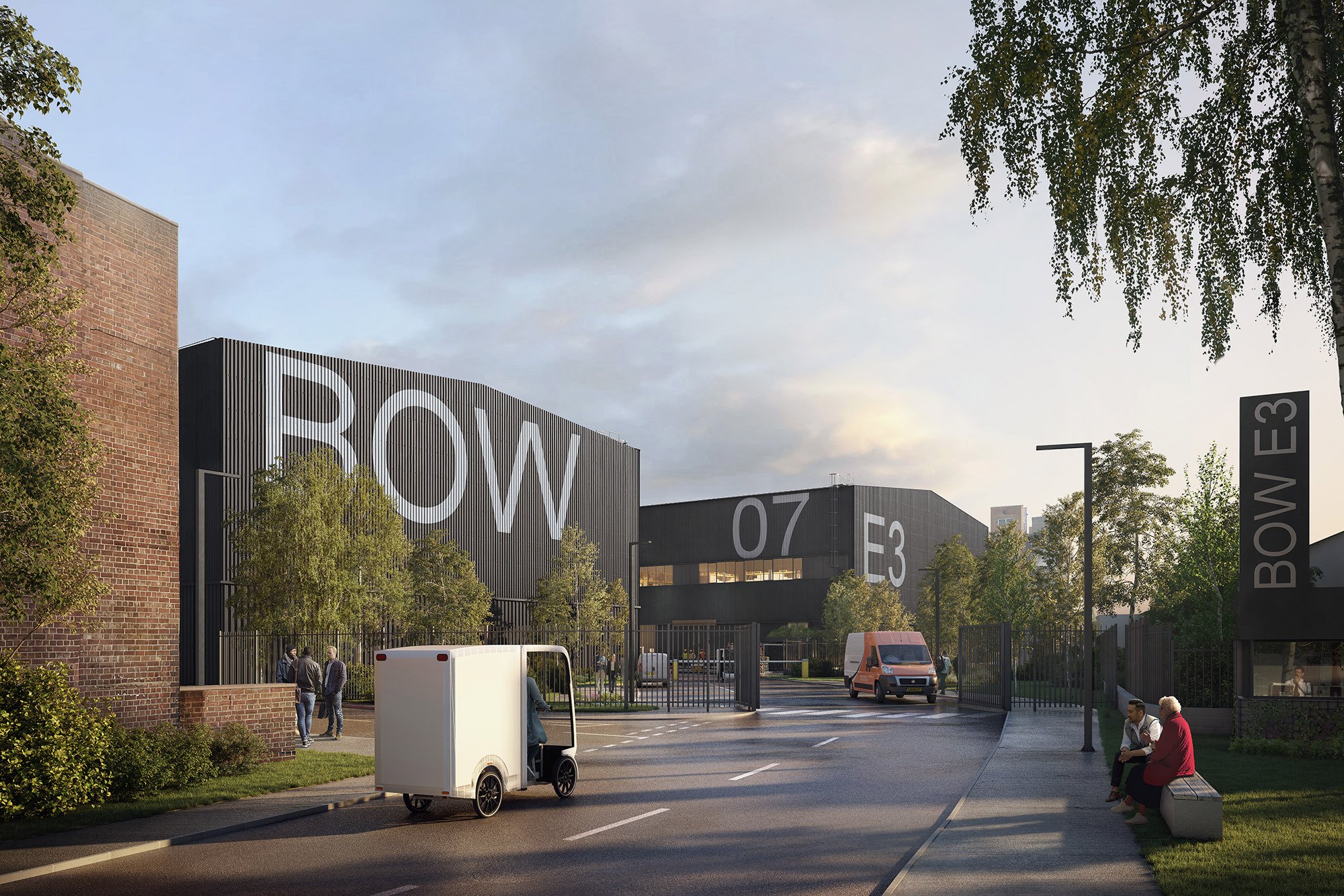 Bromley-by-Bow Industrial Park by Haworth Tompkins