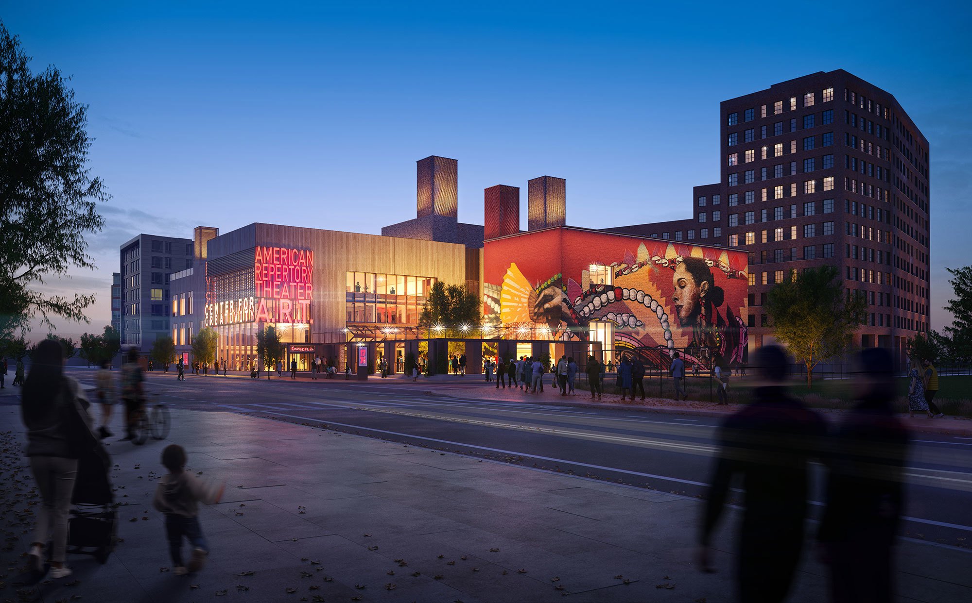 ART Harvard-NE-Corner_Evening_Credit-DeMaterial