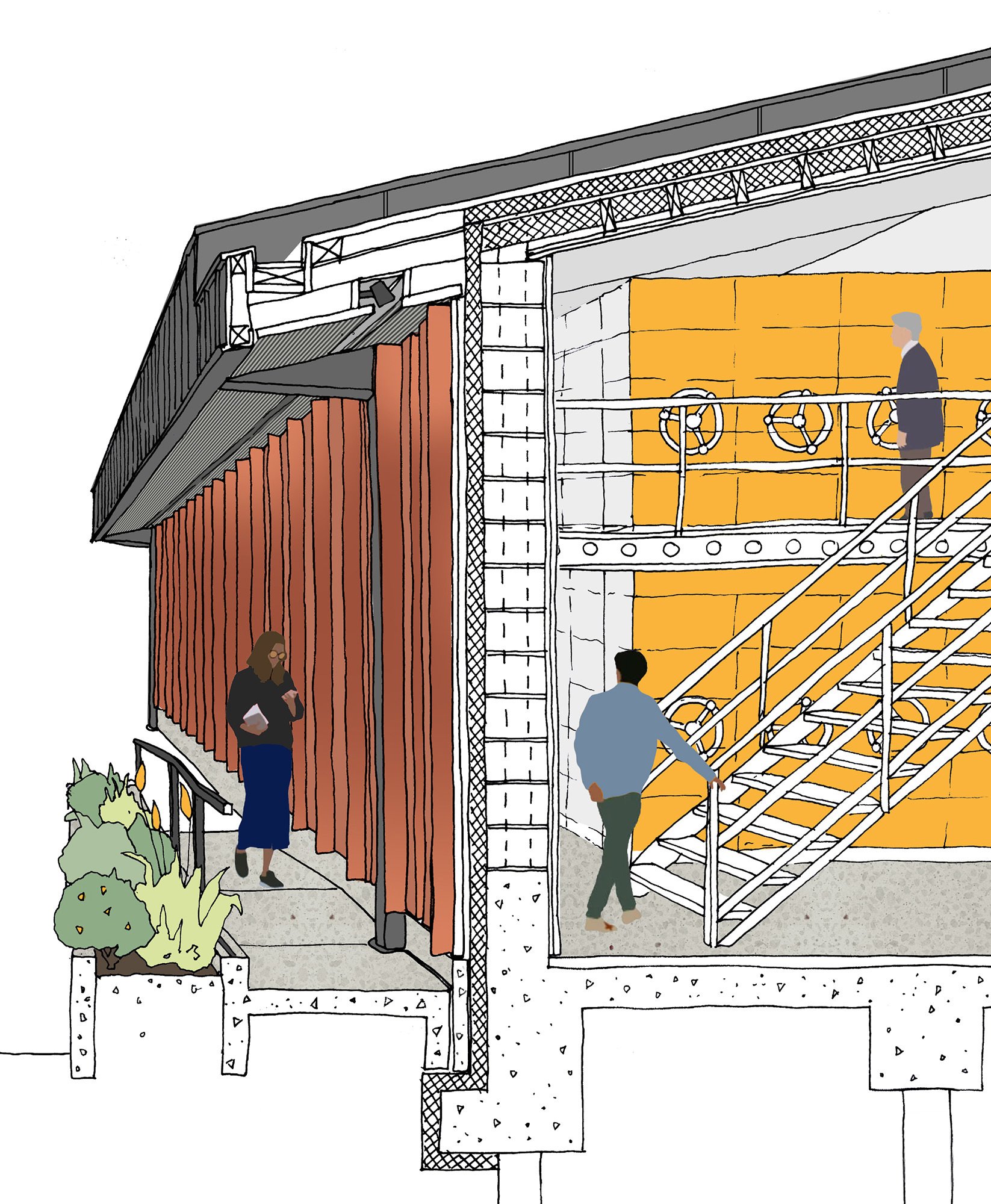 Canning Town Library - A heritge centre for Newham by Haworth Tompkins