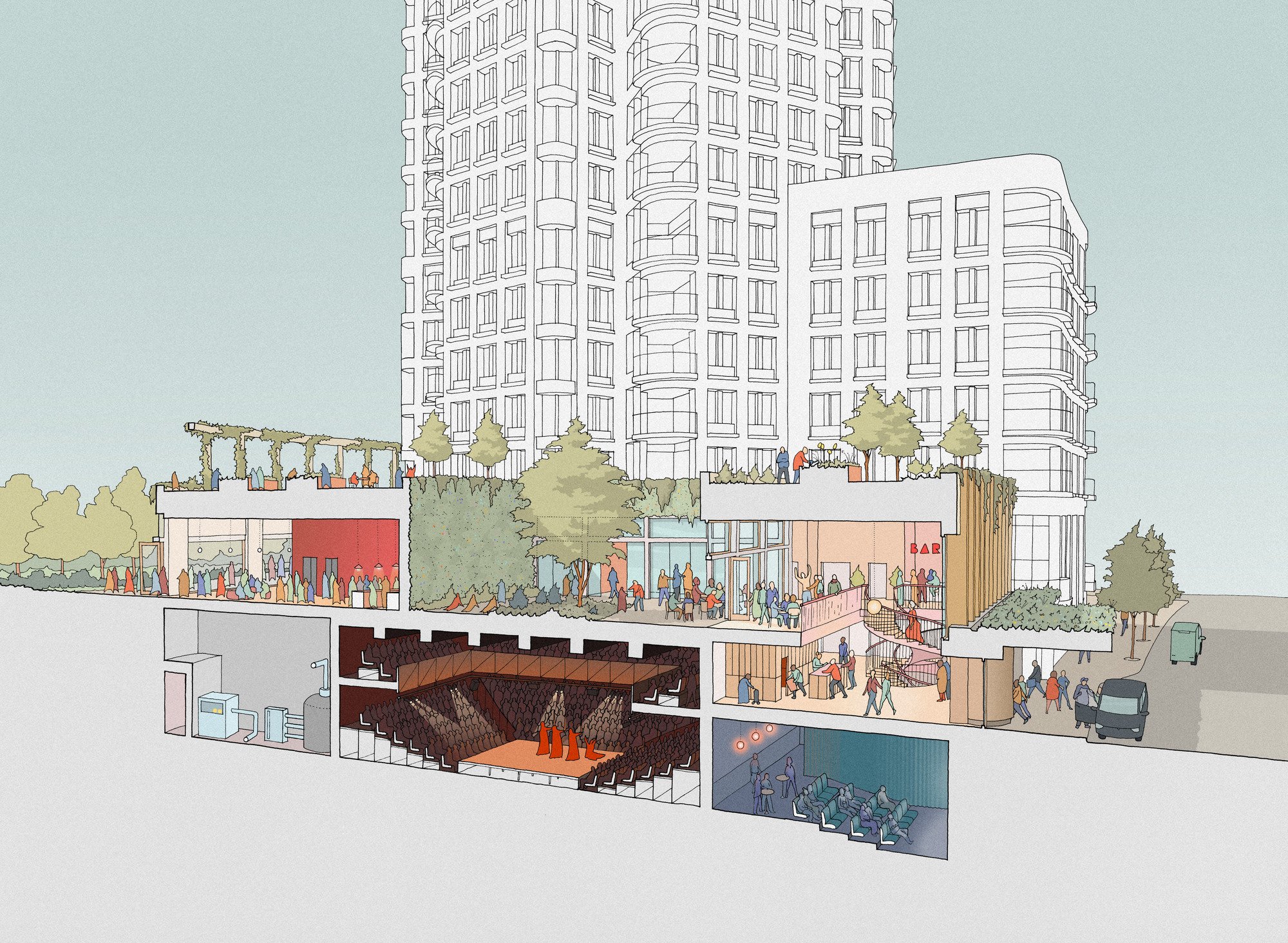 Earls Court by Haworth Tompkins