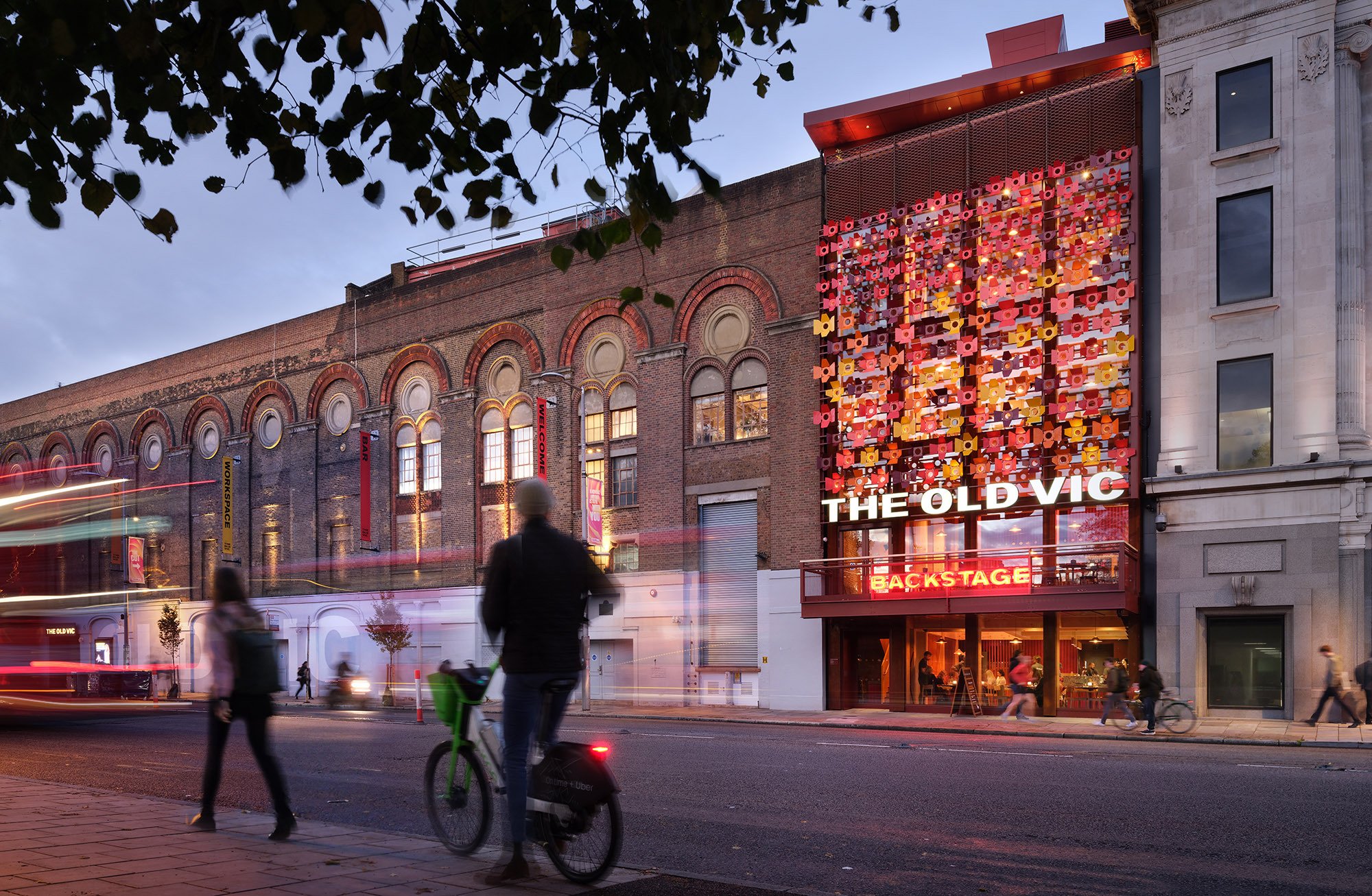 The Old Vic Backstage designed by Haworth Tompkins