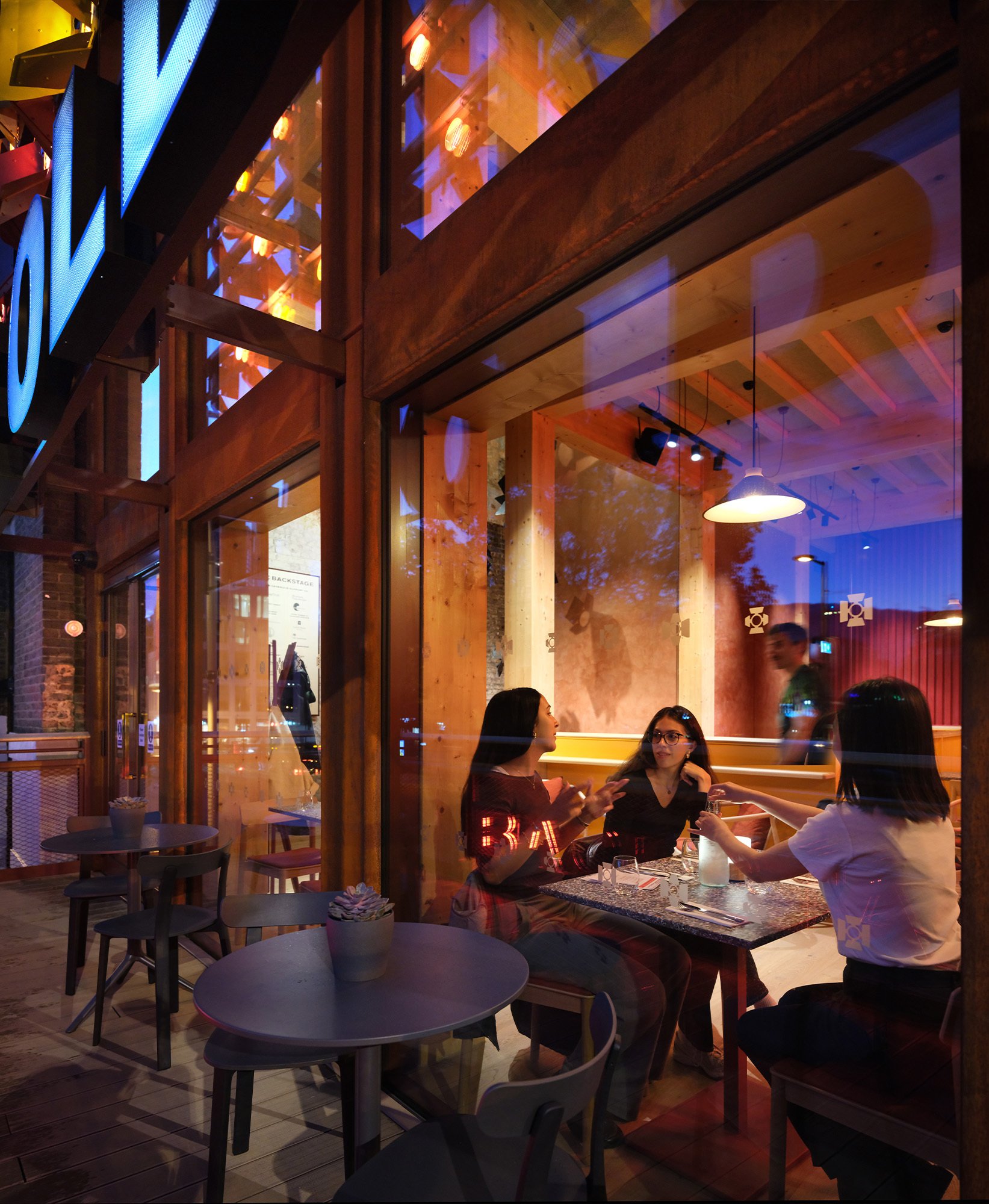 The Old Vic Backstage designed by Haworth Tompkins