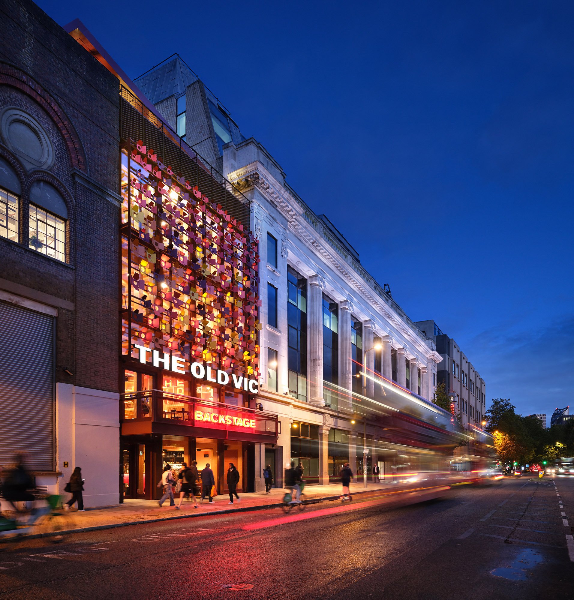The Old Vic Backstage designed by Haworth Tompkins