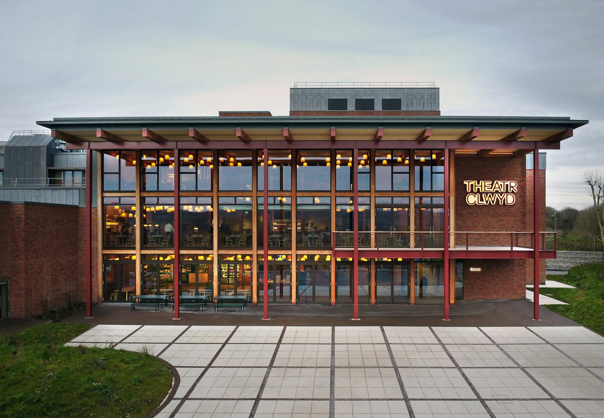 Theatr Clwyd by Haworth Tompkins