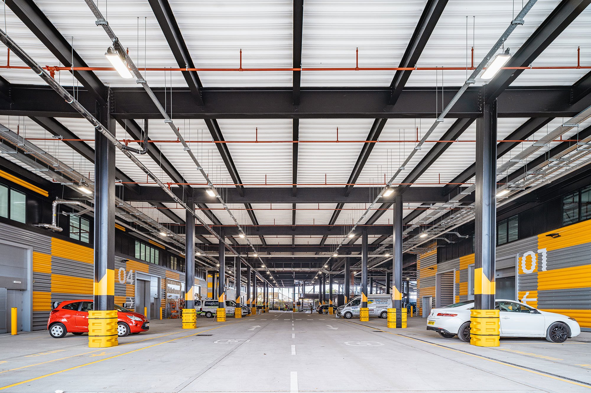 Barking Industria designed by Haworth Tompkins Internal Main View