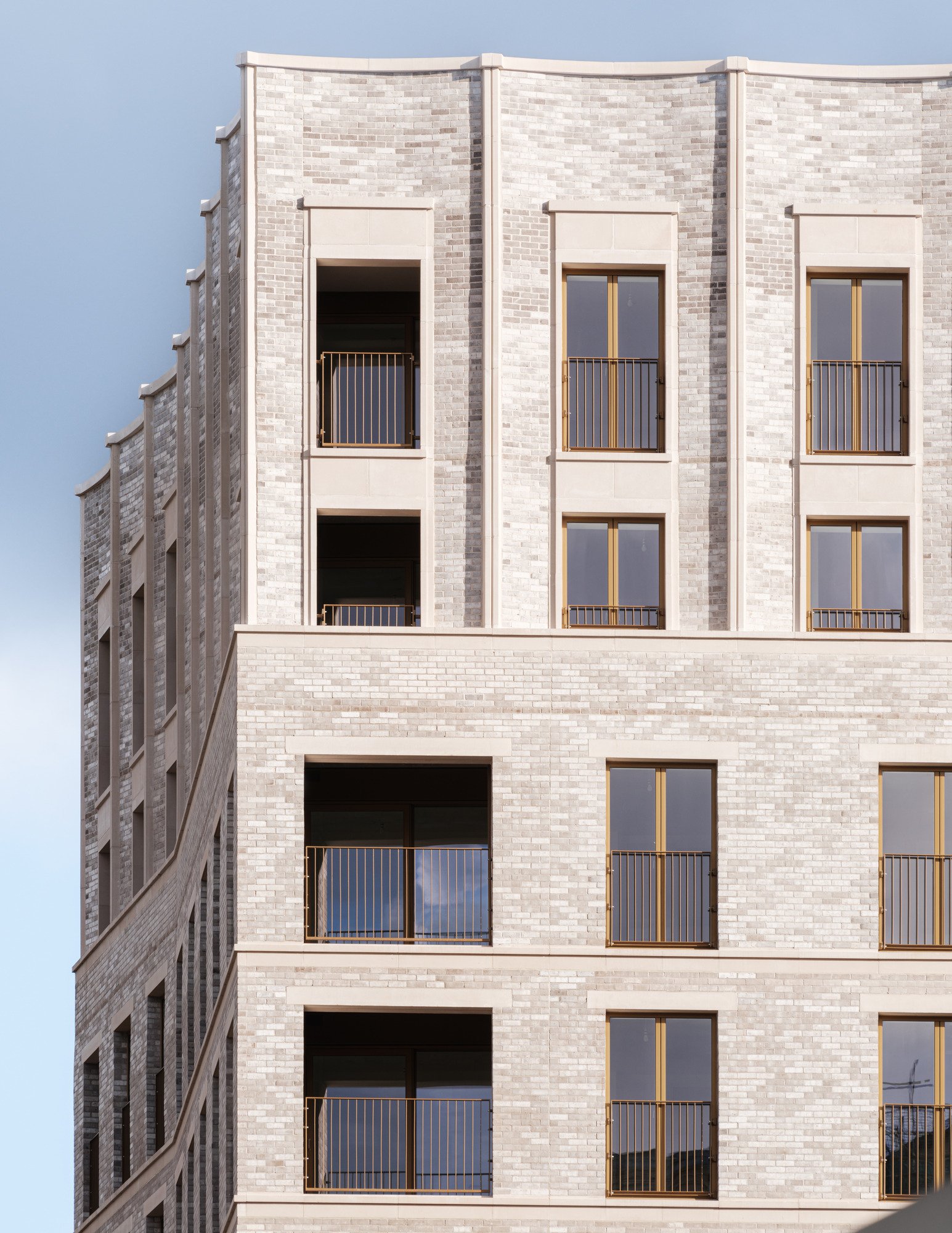 Precision House, Wood Street, Affordable new homes for Waltham Fiorest designed by Haworth Tompkins