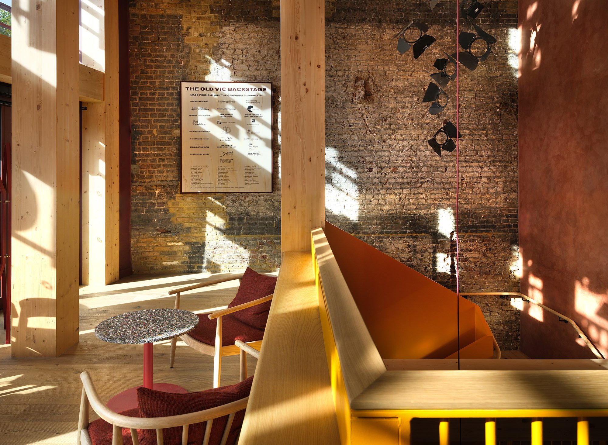 The Old Vic Backstage designed by Haworth Tompkins