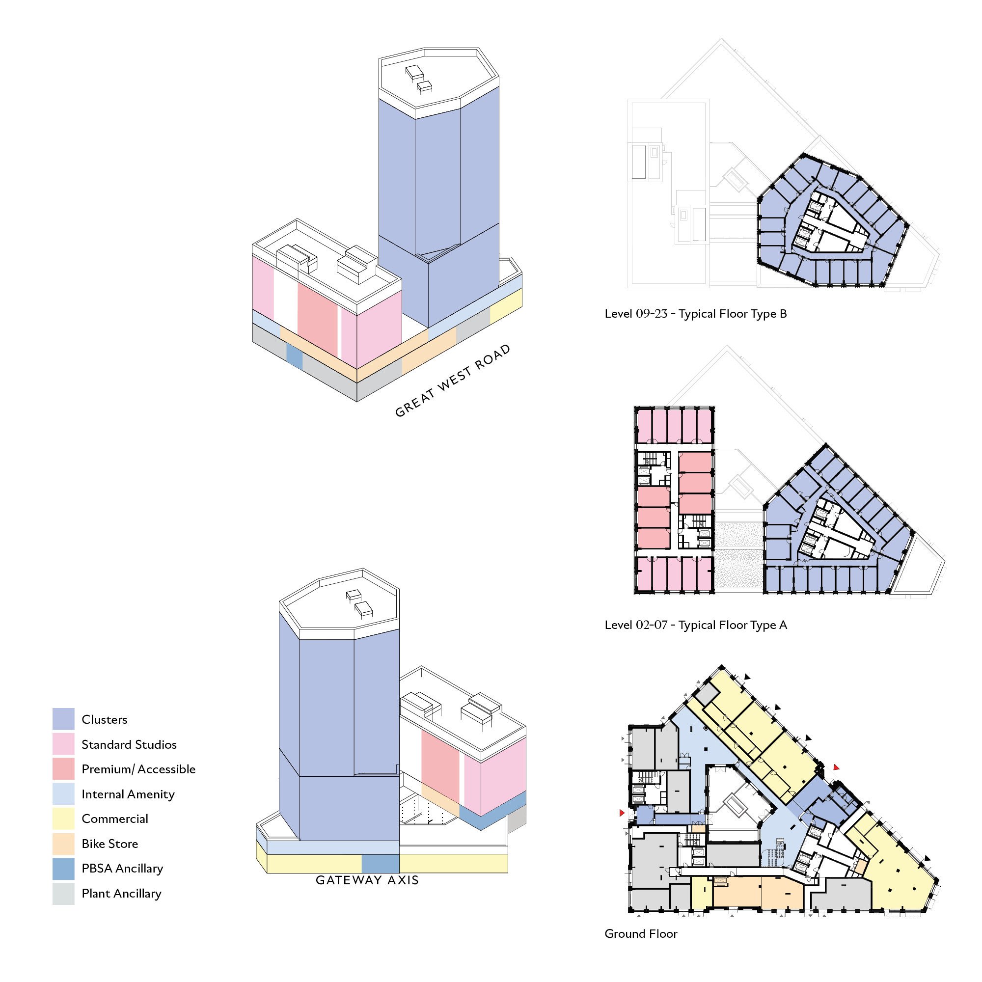 980 Great West Road Plot K designed by Haworth Tompkins