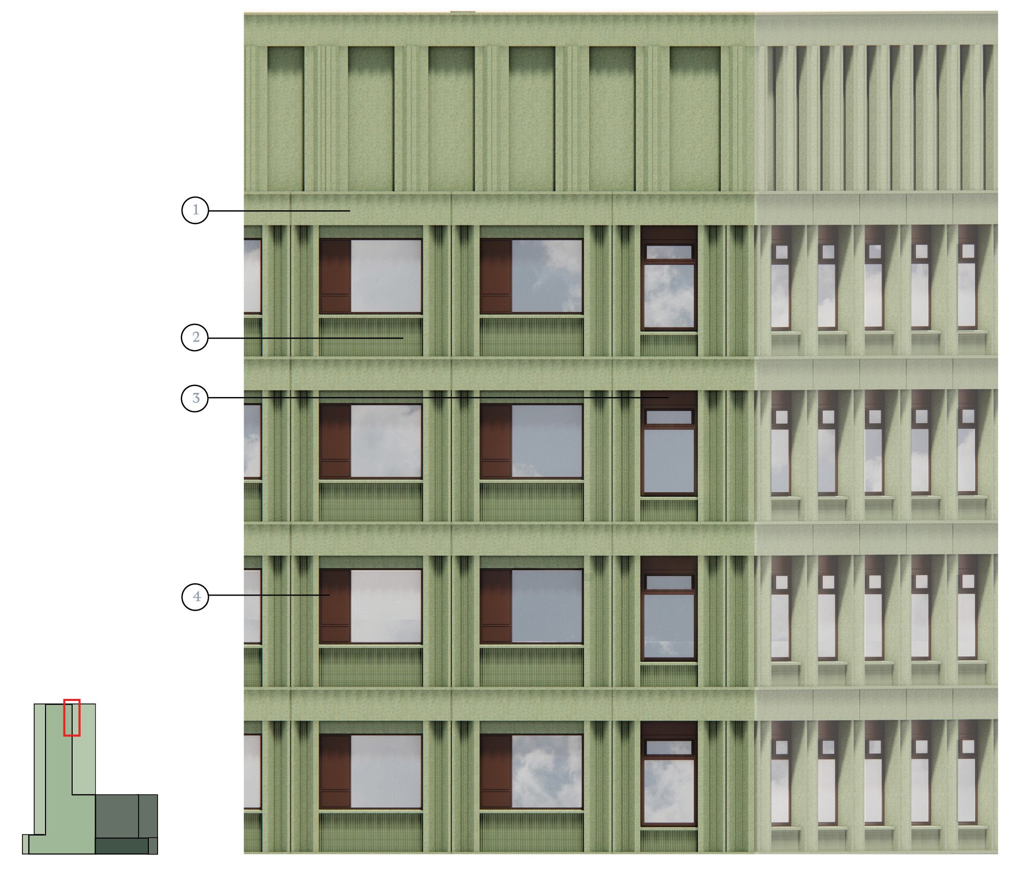 980 Great West Road Plot K designed by Haworth Tompkins