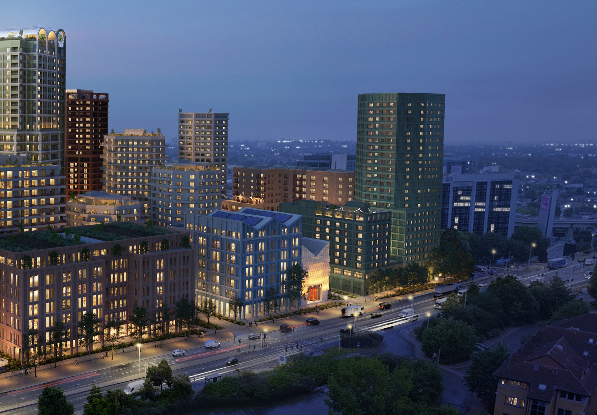 980 Great West Road Plot M designed by Haworth Tompkins