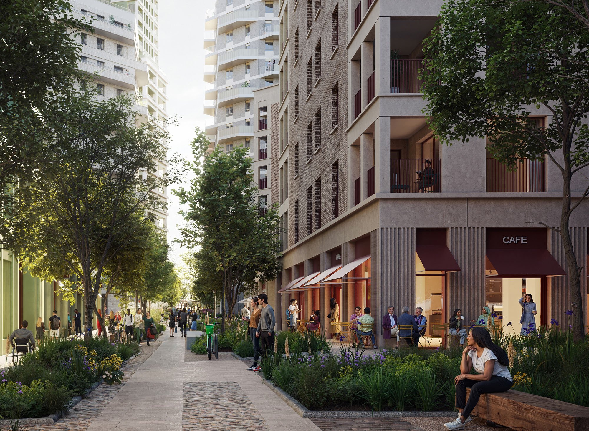 980 Great West Road Plot G, designed by Haworth Tompkins