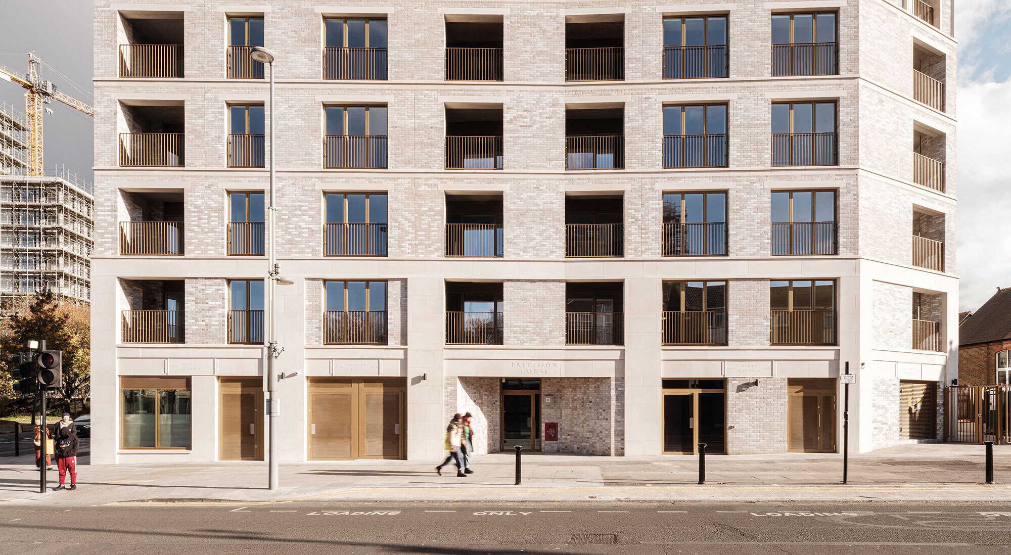 Precision House, Wood Street, Affordable new homes for Waltham Forest designed by Haworth Tompkins