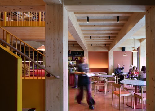 The Old Vic Backstage designed by Haworth Tompkins