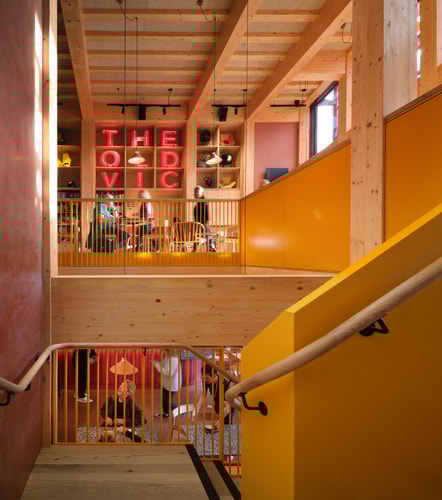 The Old Vic Backstage designed by Haworth Tompkins